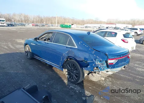 2018 Lincoln Continental Reserve z USA, uszkodzony, nr VIN 1LN6L9NC2J5602973